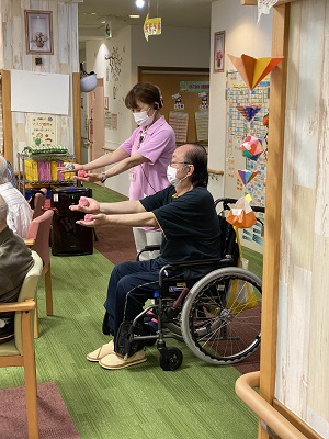お手玉ローイング